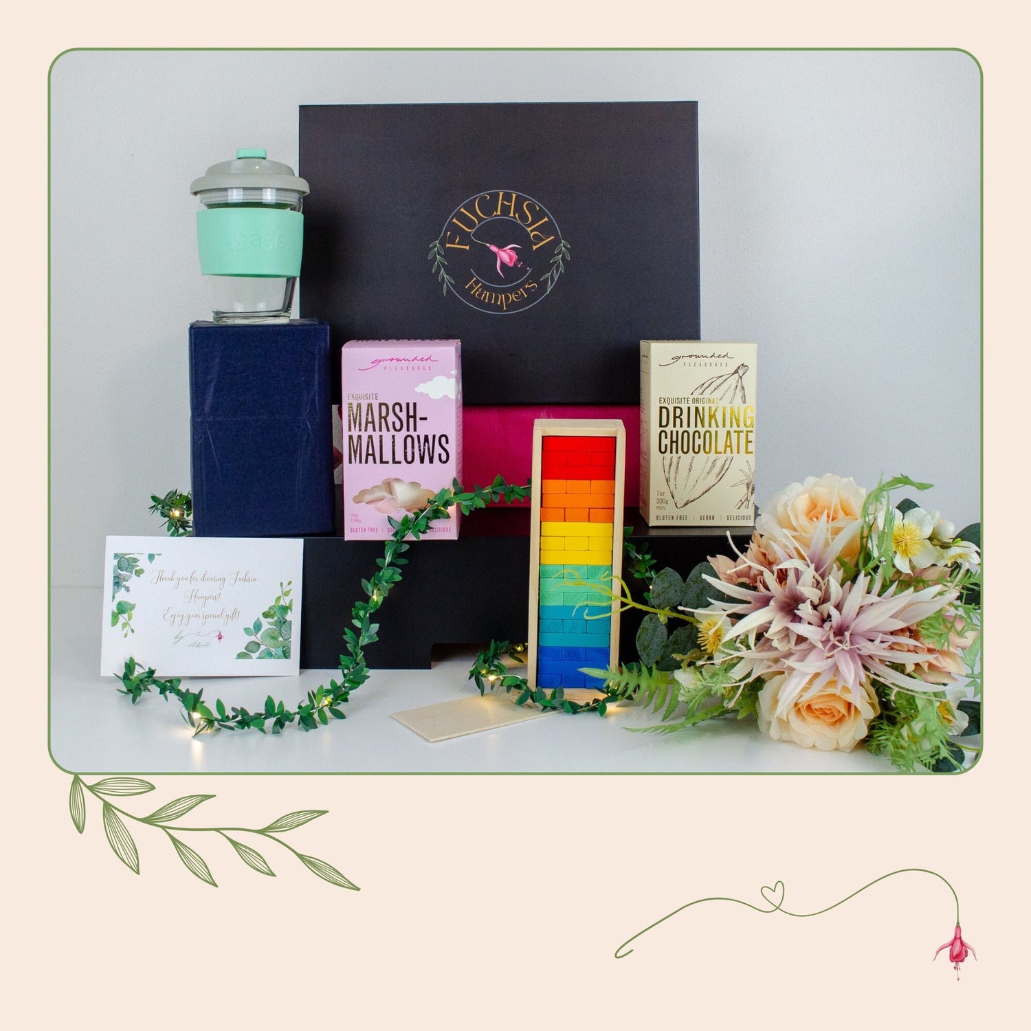 Luxury gift hamper under $120 — Fuchsia Hampers, Sydney