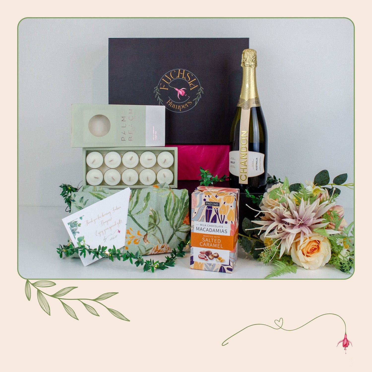 Premium luxury gift hamper $180 and over — Fuchsia Hampers, Sydney